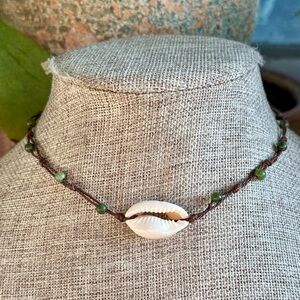 Boho Cowrie Shell Necklace